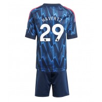 Stroje piłkarskie Arsenal Kai Havertz #29 Koszulka Wyjazdowej dla dzieci 2025-26 Krótki Rękaw (+ szorty)